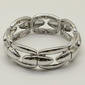 Ashley Cooper(tm) Silver-Tone Chunky Stretch Bracelet - image 1