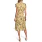 Womens Tommy Hilfiger Short Sleeve Ruffle Floral Midi Dress - image 2