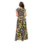 Womens 24/7 Comfort Apparel Butterfly Side Slit Pocket Maxi Dress - image 2