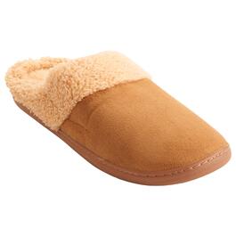 Womens Gold Toe&#40;R&#41; Microsuede Clog Slippers