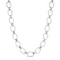 1928 Silver Tone Chain Link Necklace - image 1