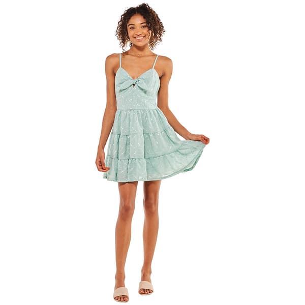 Juniors Trixxi Sweet Chiffon A-Line Slip Dress - image 