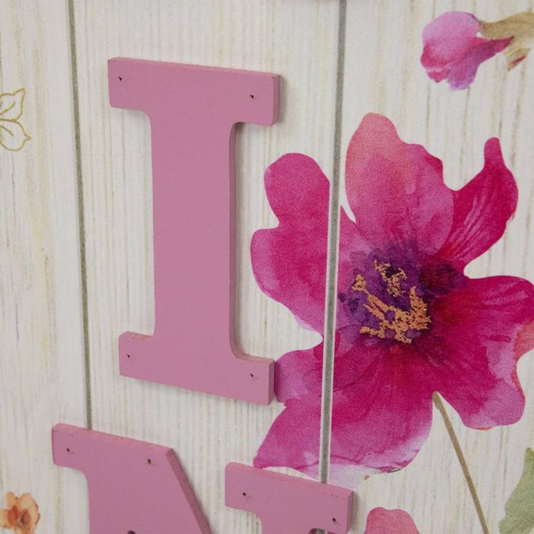 Northlight Seasonal Welcome Spring Floral Porch Sign