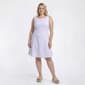 Juniors Plus Jump Princess Seamed A-Line Dress - image 1