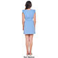 Juniors No Comment Airflow Flutter Sleeve Smock Waist Mini Dress - image 2