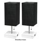 Simple Designs Petite Stick Lamps w/USB Port - Set of 2 - image 13