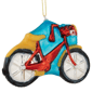 Northlight 5in. Red Bicycle Glass Christmas Hanging Ornament - image 4