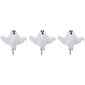 Northlight LED Ghost Halloween Lawn Stakes - Set of 3 - image 1