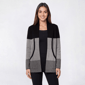 Womens Verve Ami Color Block Herringbone J Pocket Cardigan - image 1