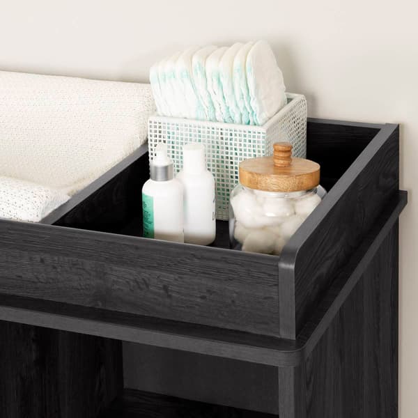 South Shore Tassio Grey Oak Changing Table