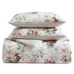 Laura Ashley Ashfield Cotton Flannel Comforter Set