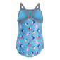 Toddler Girls Dolfin® Fin Floats Criss-Cross One Piece Swimsuit - image 4