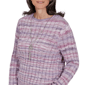 Petite Alfred Dunner Vail Space Dye Rib Knit Sweater - image 5