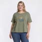 Juniors Plus Attitude Not Included Drop Shoulder Boyfriend Tee - image 1