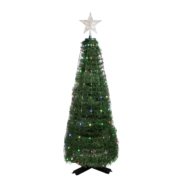 Northlight 4ft. Color Changing Pop Up Outdoor Christmas Tree