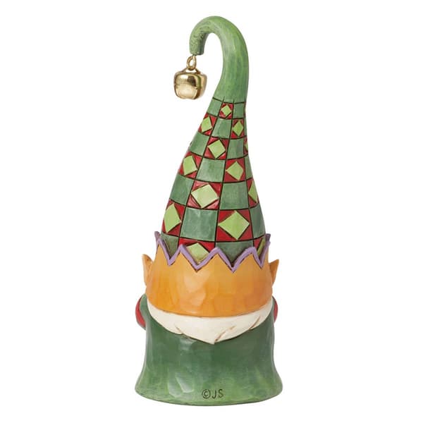 Jim Shore Heartwood Creek Gnome Elf Candy Cane Christmas Figure