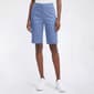 Plus Size Napa Valley Solid Button Loop Bermuda Shorts - image 1