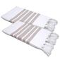 Linum Home Textiles Herringbone Pestemal Beach Towel - Set of 2 - image 3