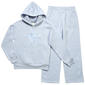 Girls (7-16) No Comment Camo Star Hoodie w/ Wide Leg Sweatpants - image 1