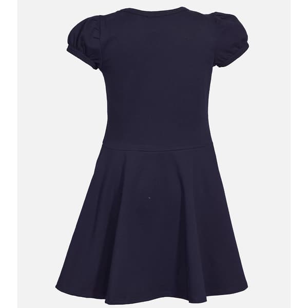 Girls &#40;4-6x&#41; Bonnie Jean Back to School Rainbow Knit Dress
