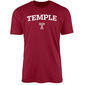 Mens Temple University Pride Mascot Short Sleeve College T-Shirt - image 1