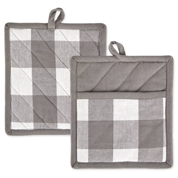 DII(R) Buffalo Check Pot Holders - Set of 2
