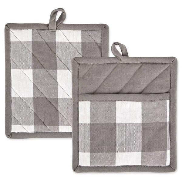 DII(R) Buffalo Check Pot Holders - Set of 2 - image 