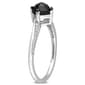 Radiant Rainbow™ 10kt. Gold 1ctw. Cushion Diamond Ring - image 2