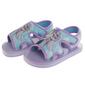 Little Girls Disney Frozen Anna & Elsa Hook and Loop Sandals - image 8