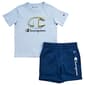 Boys (4-7) Champion(R) Signature Tee & Knit Shorts Set - image 1