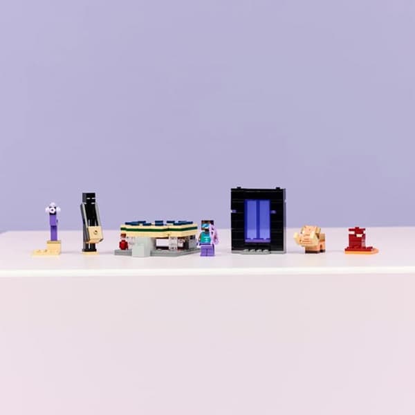 LEGO® Minecraft® Nether & End Portal Journey Building Kit