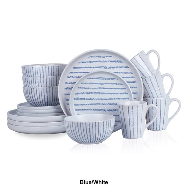 Stone Lain Nova 16pc. Stoneware Dinnerware Set