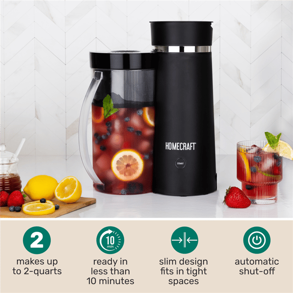 HomeCraft 2qt. Iced Tea Maker