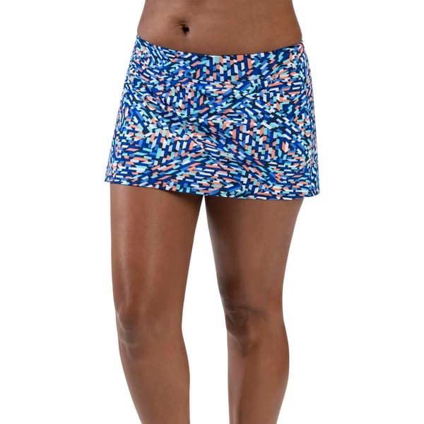 Womens Dolfin(R) Aquashape Tranquility A-Line Swim Skirt - image 