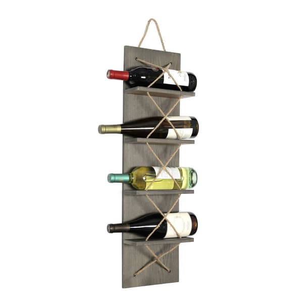 Elegant Designs&#8482; Positano Nautical Wall Mounted Wine Rack