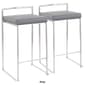 LumiSource Fuji Contemporary Stackable Counter Stools - Set of 2 - image 8