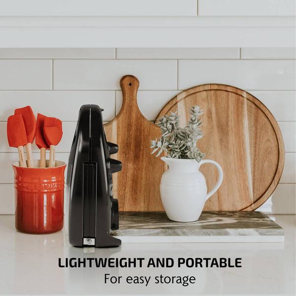 Ovente Electric Indoor Sandwich Grill Waffle Maker Set
