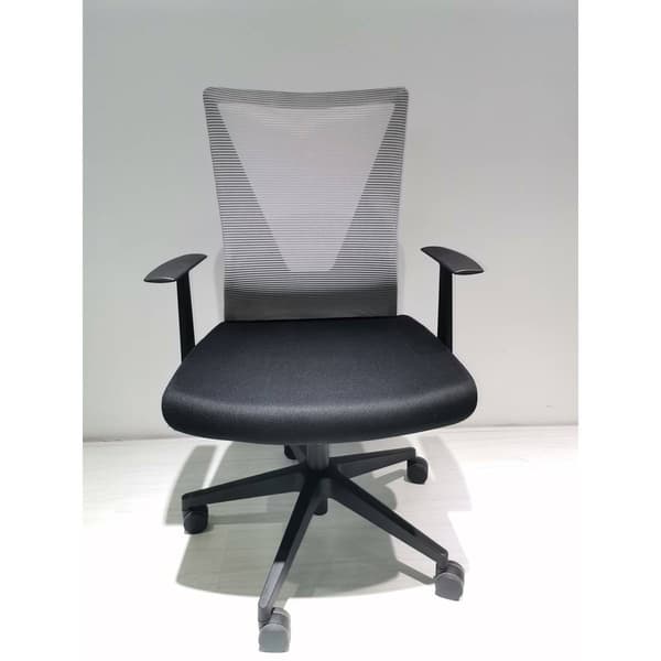 FM FURNITURE Hobart Black Office Chair