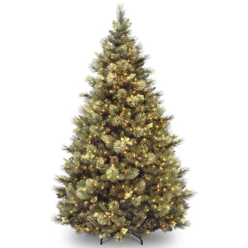 National Tree 7ft. Carolina Pine Tree with Clear Lights - image 