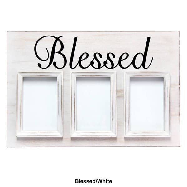 Elegant Designs 3 Photo Collage Frame Picture Frame - 4x6