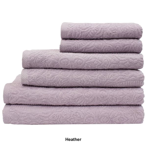 Portofino 6pc. Velour Bath Towel Set