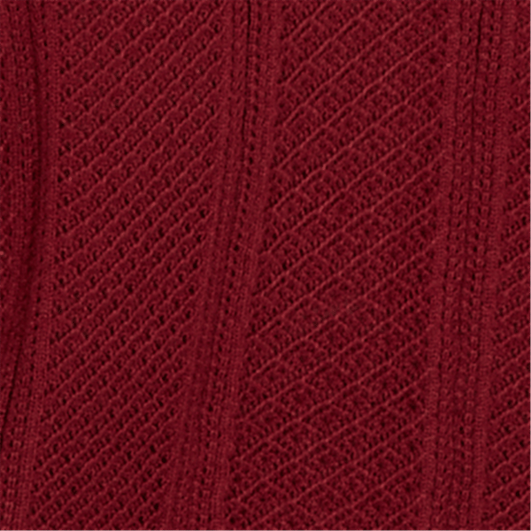 Plus Size Emaline Country Code 3/4 Sleeve Pointelle Cardigan