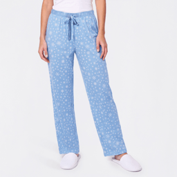 Womens MUK LUKS(R) Falling Snow Cloud Knit Pajama Bottoms