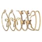 Ashley 3pr. Gold-Tone Bow/Butterfly/Heart Hoop Earrings - image 1
