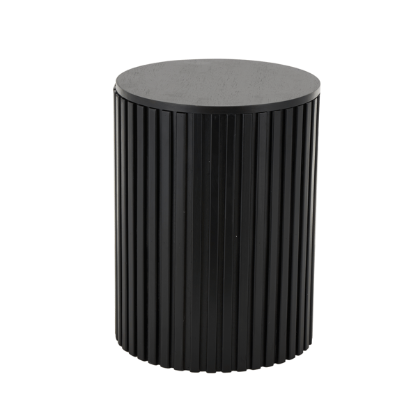 9th & Pike® Modern Black Wood Accent Table