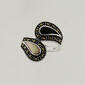 Marsala Onyx & Mother of Pearl Ring - image 1