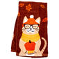 Forever Autumn Kitty Brown Kitchen Towel - image 1