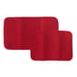 T-Fal 2pc. Drying Mat w/ Mesh  - Crimson - image 1