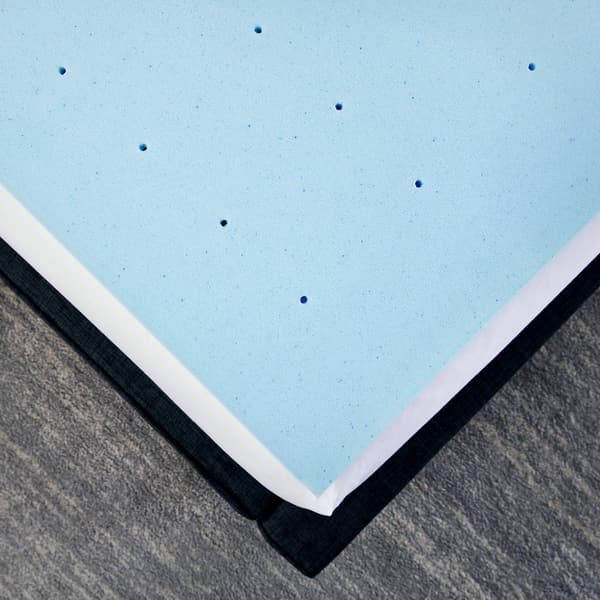 Bodipedic&#8482; 1.5in. Gel-Infused Memory Foam Mattress Topper