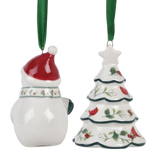 Winterberry® Set of 2 Ornaments